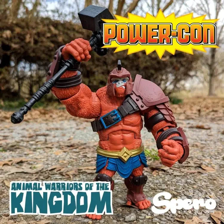 Spero Animal Kingdom Black Gorilla 6-Inch Action Figure - Wild Adventures