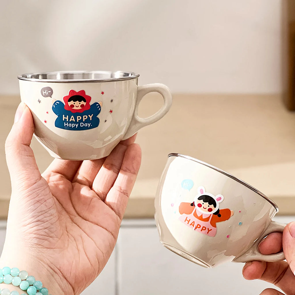 Durable Mini Stainless Steel Tumbler for Kids - Anti-Scald Cup