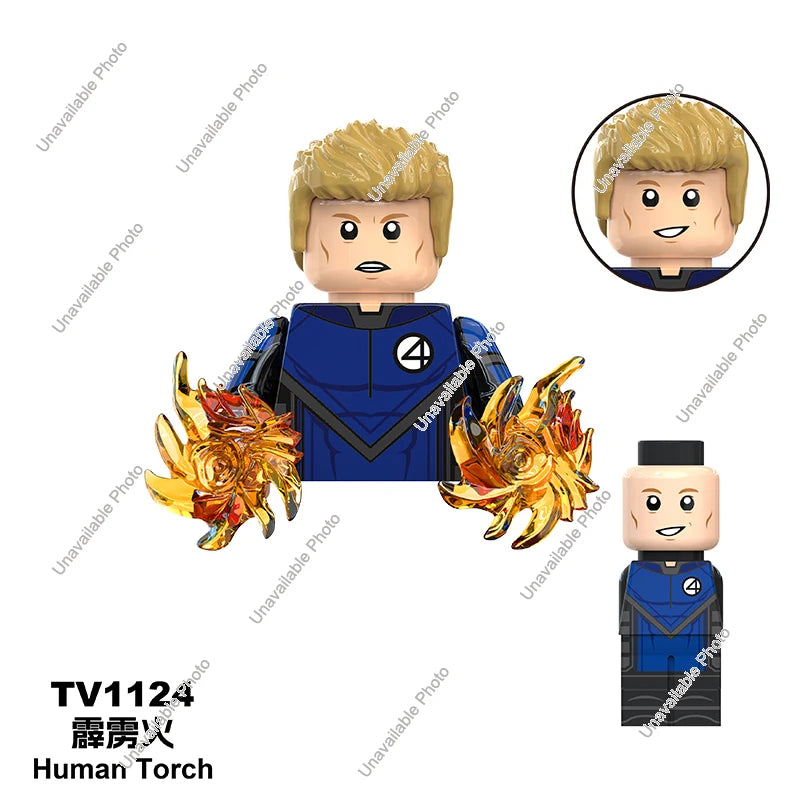 Hot Toys Mini Building Blocks Superhero Figures - Fun for All Ages