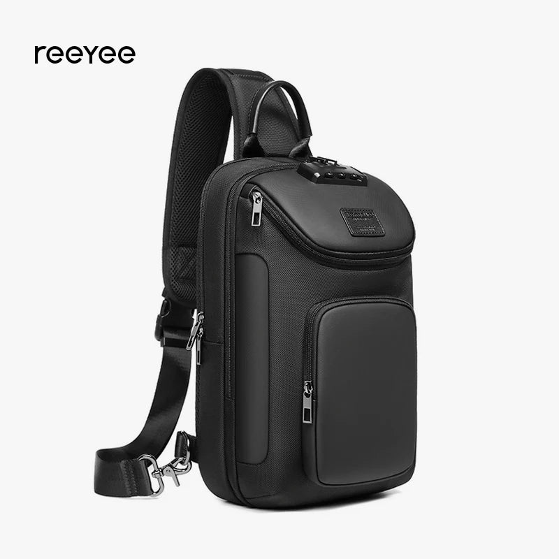 ReeYee N6 Sling Chest Bag - Secure Crossbody with Smart Storage