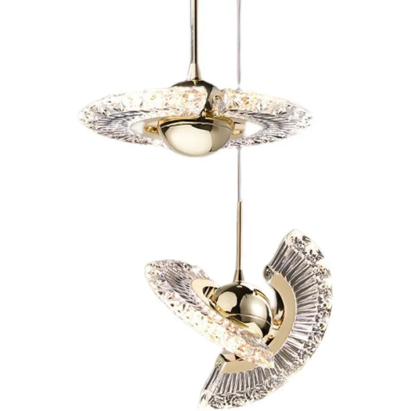 Elegant Modern Pendant Light for Home & Bar Decor - Acrylic Design