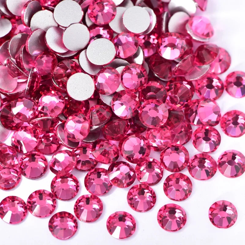 OLeeya Bulk Non-Hotfix Rhinestones for DIY Nail Art & Garments