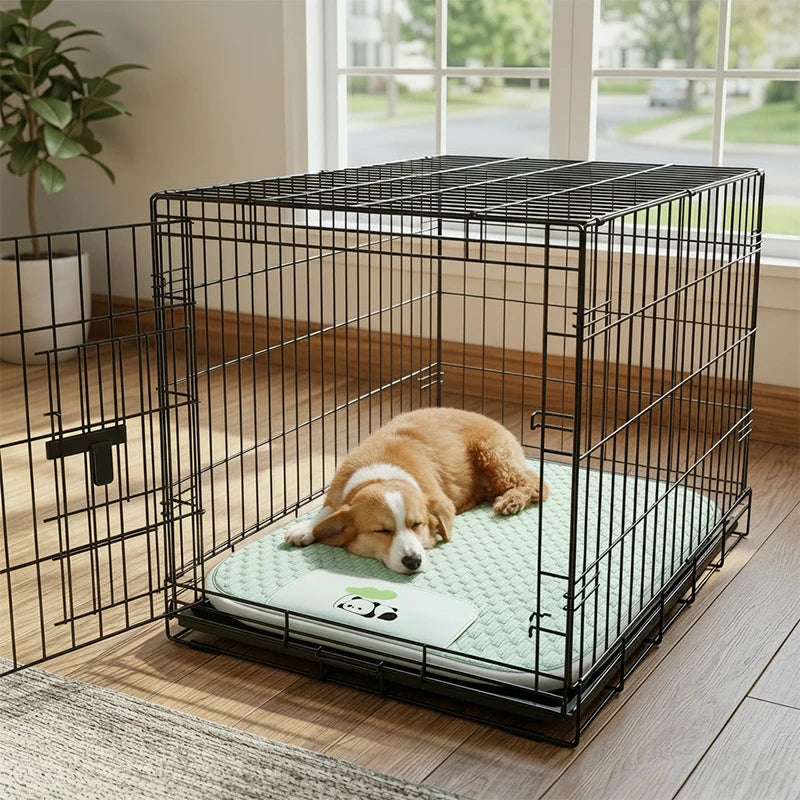 Cooling Pet Bed Mat - Breathable and Washable for Dogs & Cats