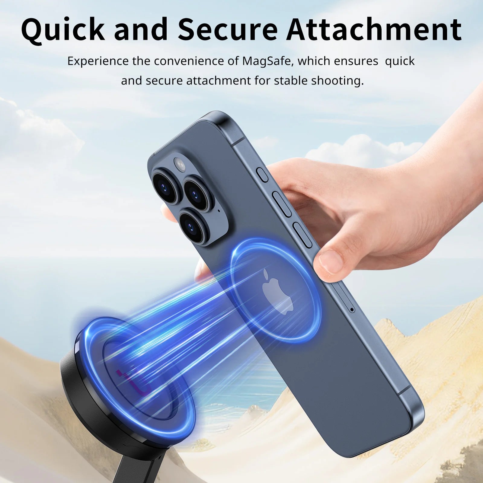 Ulanzi MT-84 Magnetic Smartphone Tripod with Bluetooth Controller