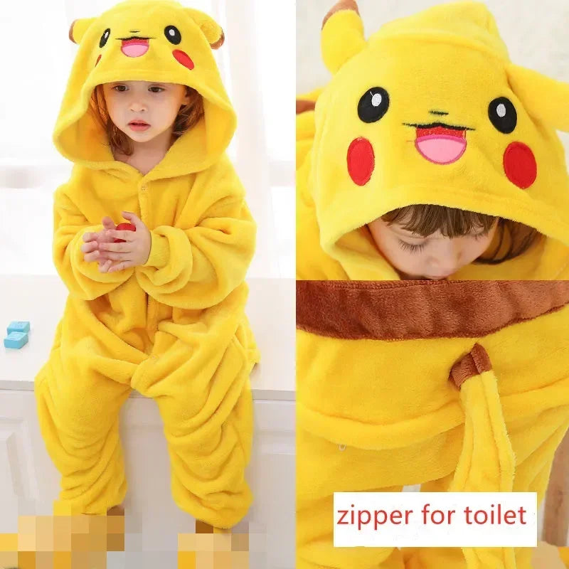 TAKARA TOMY Pokemon Kigurumi Pajamas - Jigglypuff, Pikachu & More!