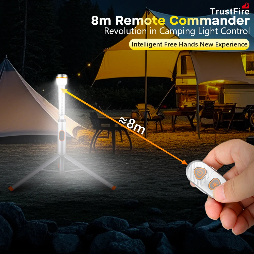 Trustfire WL22 2-in-1 Telescopic Flashlight & Camping Lantern
