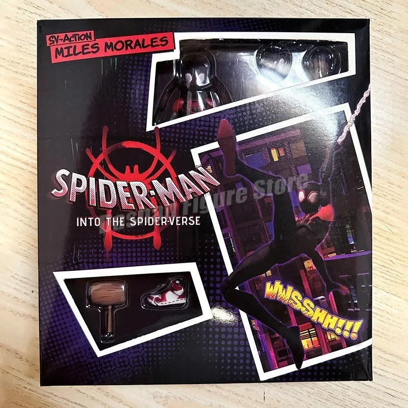 Spider-Verse Action Figures: Gwen Stacy & Miles Morales Models