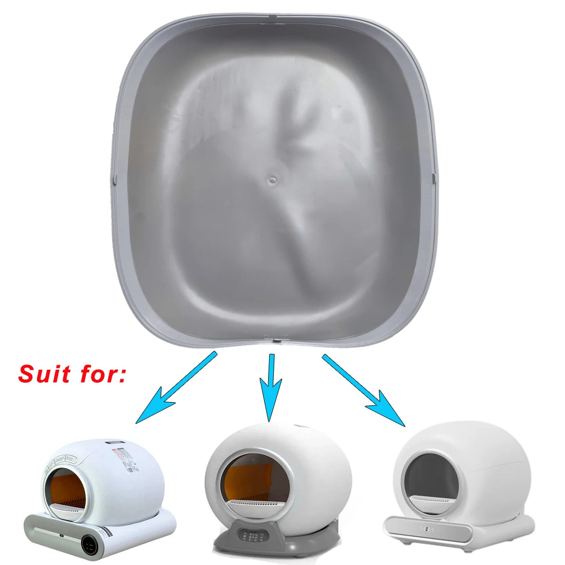 Tonepie Cat Litter Pad - Durable Silicone Cat Litter Accessories