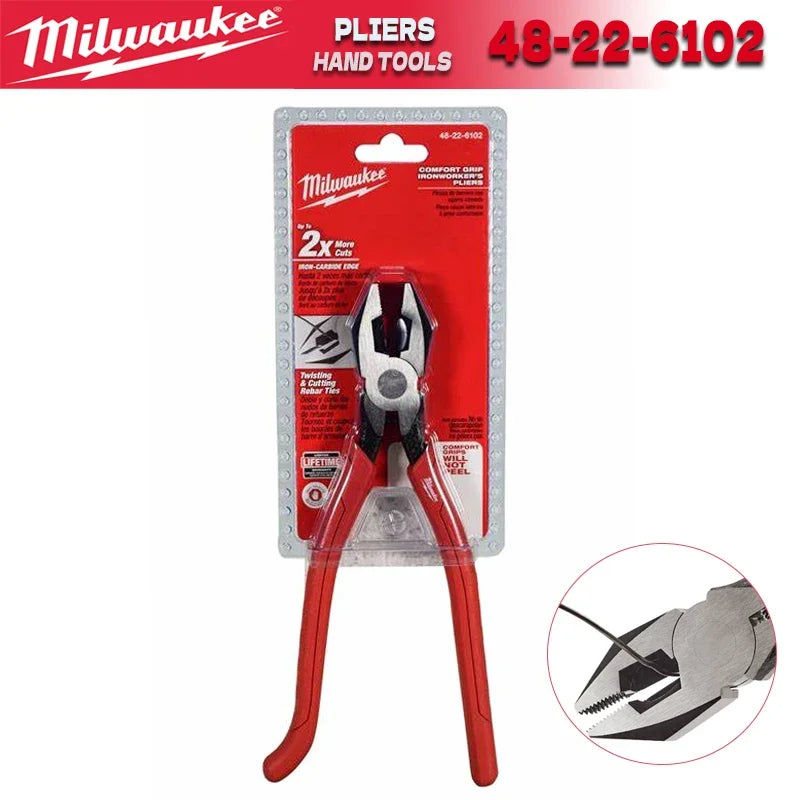 Milwaukee Comfort Grip Ironworker's Pliers – Multi-Functional Tool