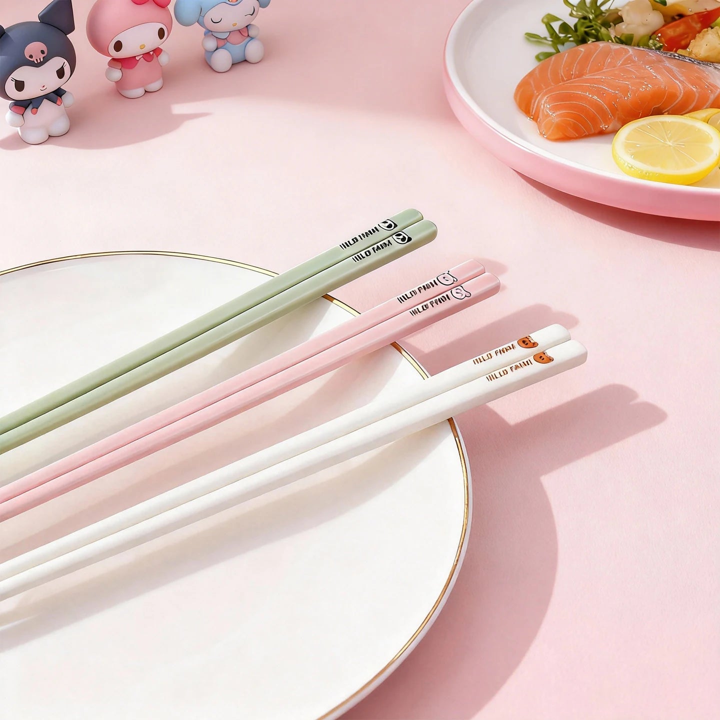 Cute Ceramic Chopsticks - Non-Slip & High-Temperature Resistance