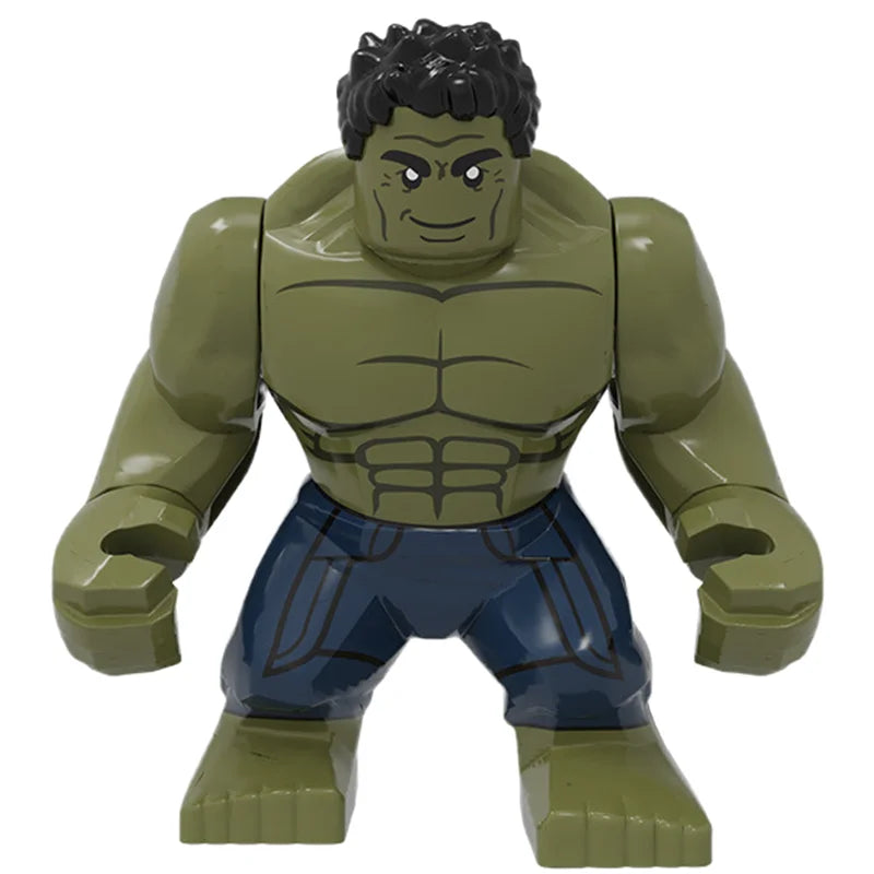 Blind Box Mini Building Blocks Superhero Figures Gift Set