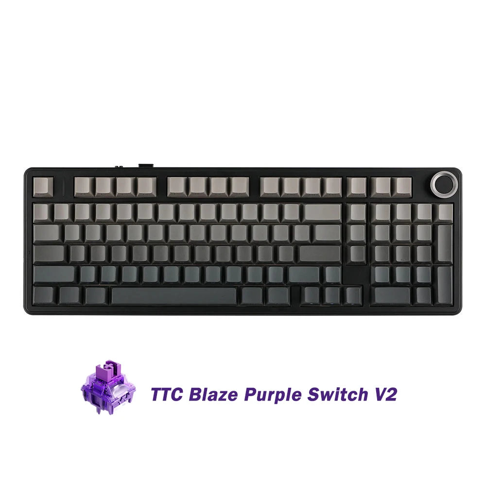 AULA F99 PRO Wireless Mechanical Gaming Keyboard - Tri-Mode, Compact