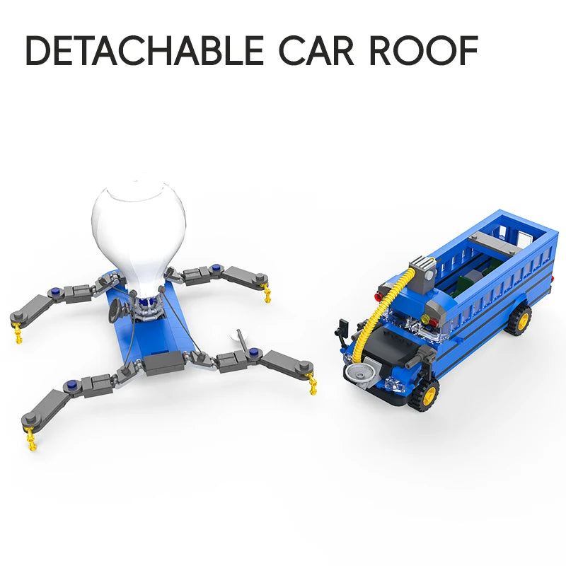 Creative Flying Bus Building Blocks - Ultimate Model Set