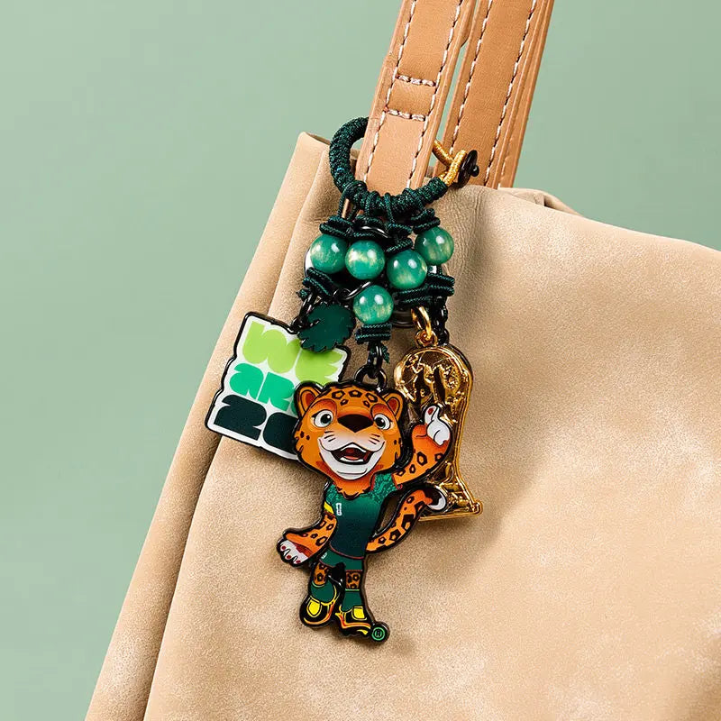 FIFA 2026 World Cup Mascot & Trophy Keychain Charm for Fans