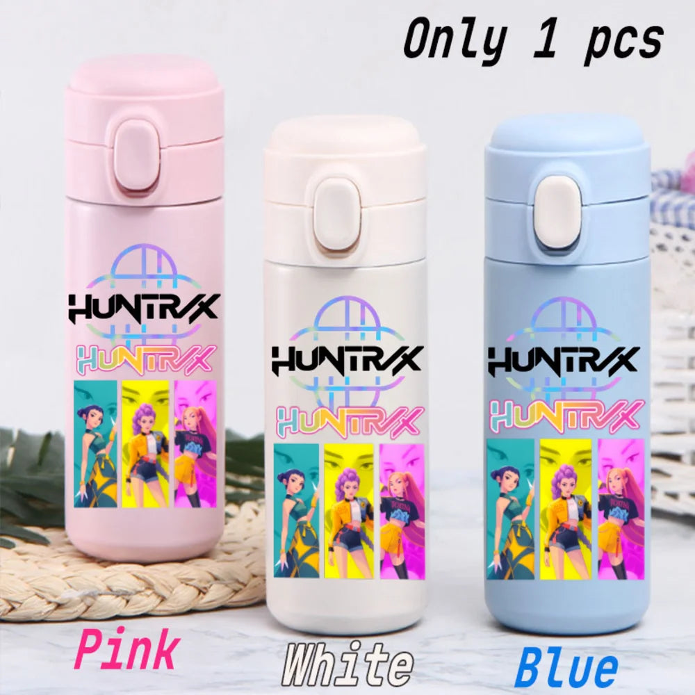 Insulated 420ML K-Pop Travel Drink Bottle - Stylish & Portable
