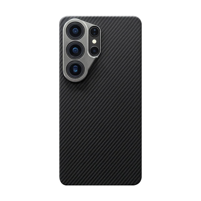 Slim Carbon Fiber Case for Samsung Galaxy S26 Ultra - Honeycomb Finish