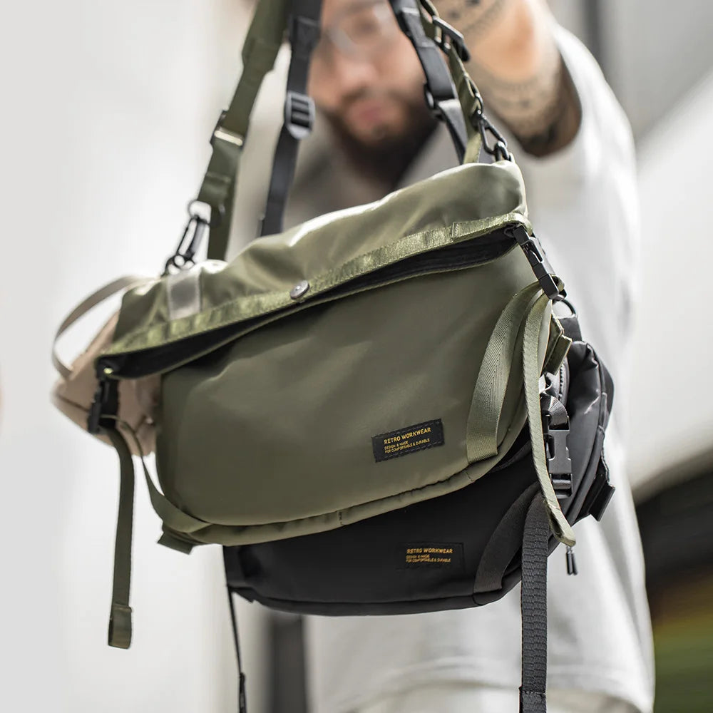 Maden Crossbody Bag – Versatile Large Capacity Travel Essential