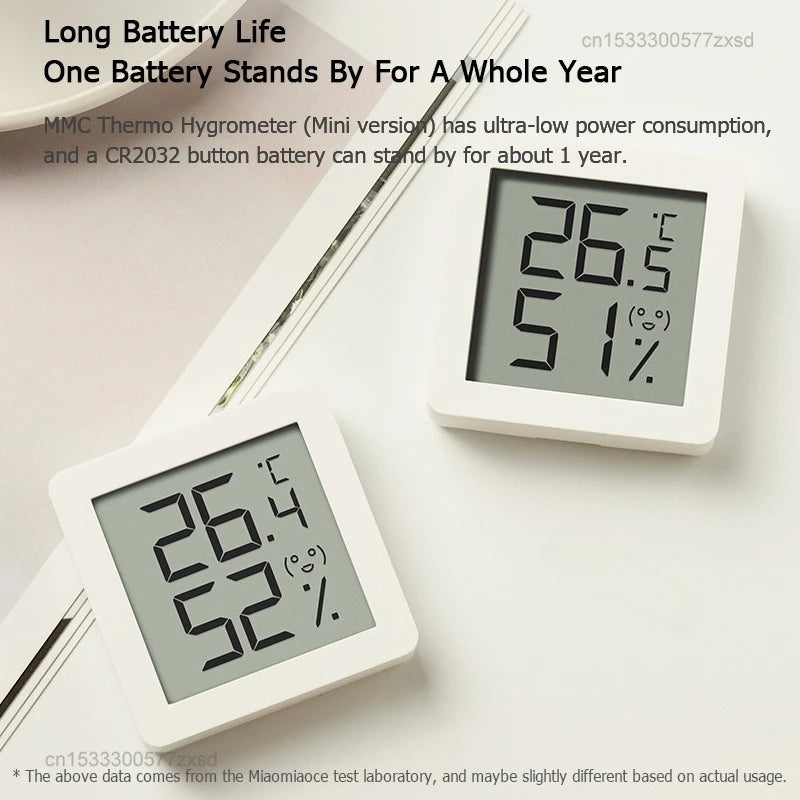 Miaomiaoce Mini Digital Thermometer Hygrometer for Home Monitoring