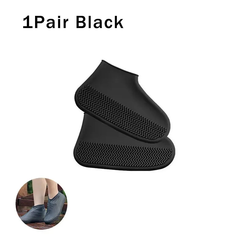 Waterproof Non-Slip Shoe Covers - Reusable Outdoor Rain Boot Protectors