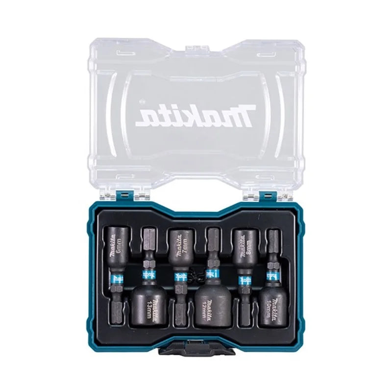 Makita E-18035 Impact Nutsetter Set - 6 Pack Power Tool Accessories