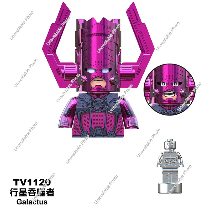 Hot Toys Mini Building Blocks Superhero Figures - Fun for All Ages
