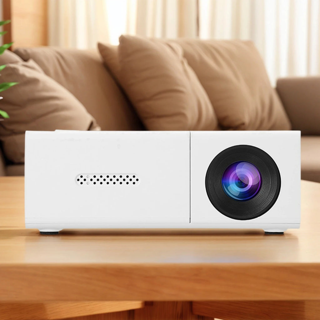 1080P LED Mini Projector - Portable 4K HD Projector with Remote Control