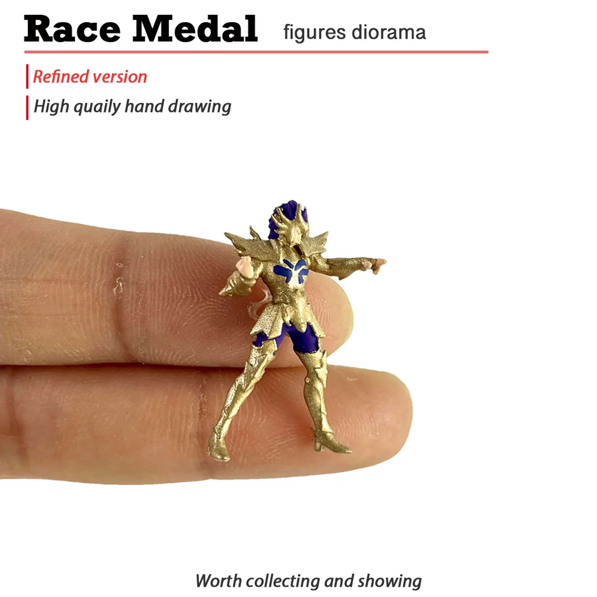 12cm Mini Gold Saint Seiya Figure - Stunning Collectible Doll