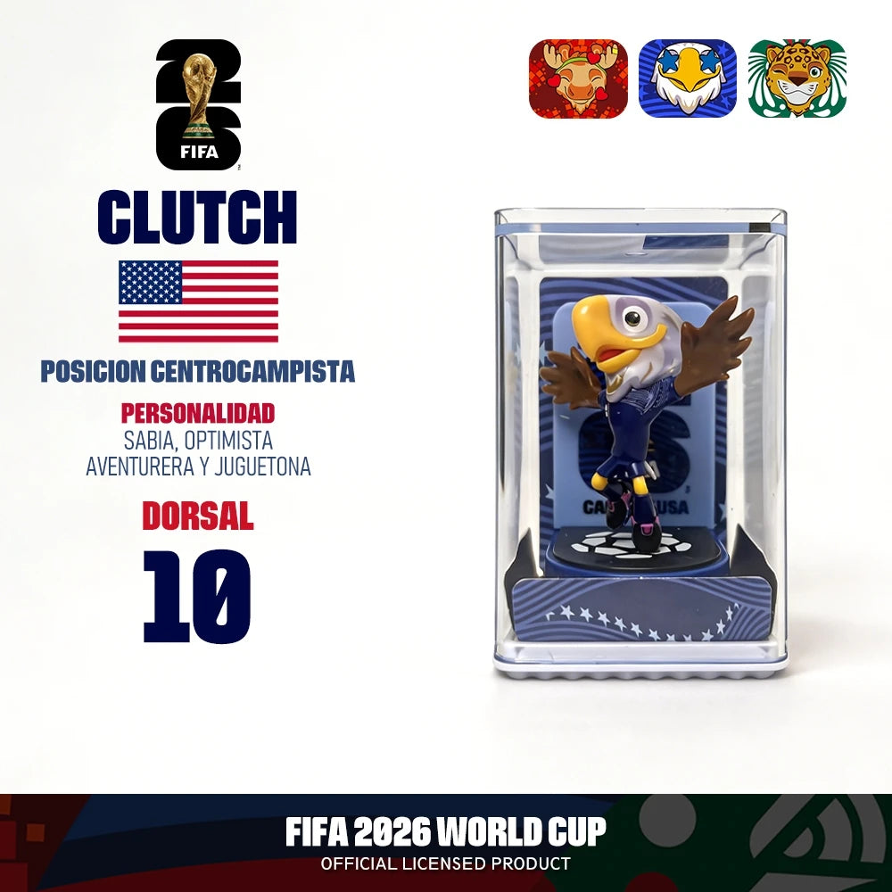 FIFA 2026 World Cup Mascot 3-Piece Collectible Set - Fan Memorabilia