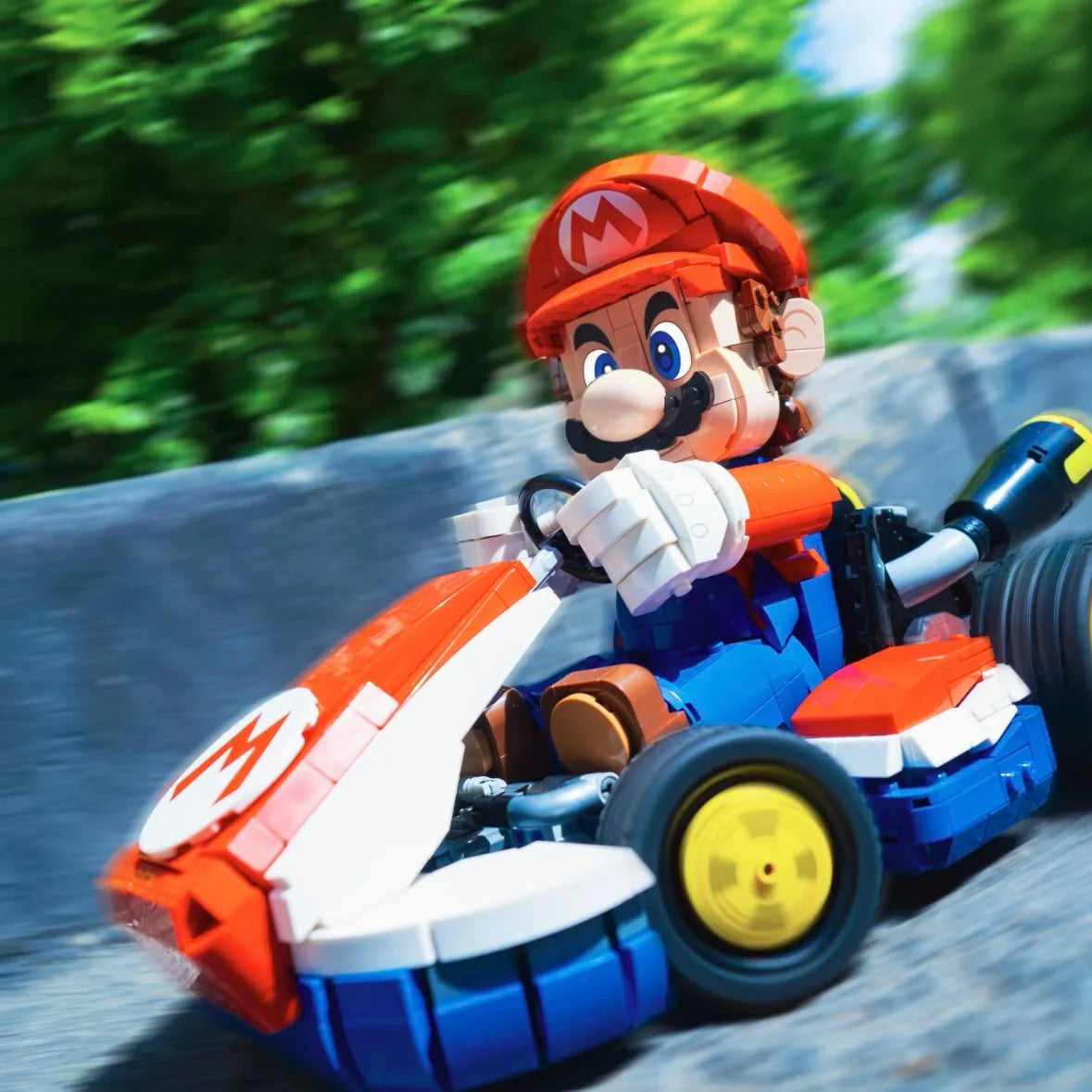 Creative 1972Pcs DIY Kart Car Model Building Blocks - Fun Assembly Toy