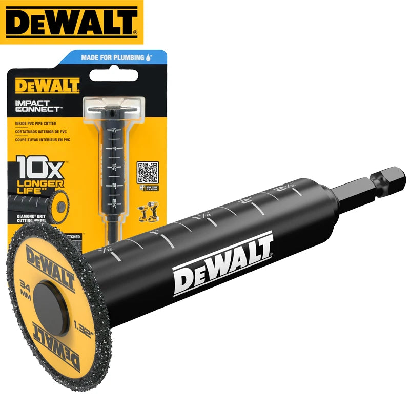 DEWALT Impact Connect Cutting Tool for PVC Pipe - 34MM Precision