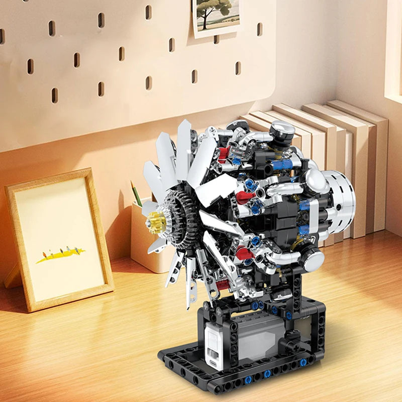 V8 Engine Building Blocks - Ultimate Kids Engineering Model Kit