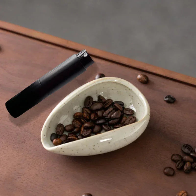 Ceramic Coffee & Tea Dispenser Set - Elegant Lotus Design