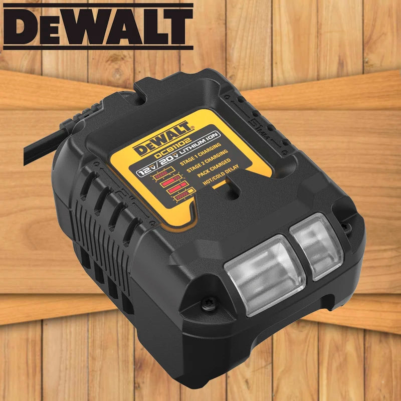 DEWALT 18V/20V Universal Lithium Battery Charger with Fan Cooling
