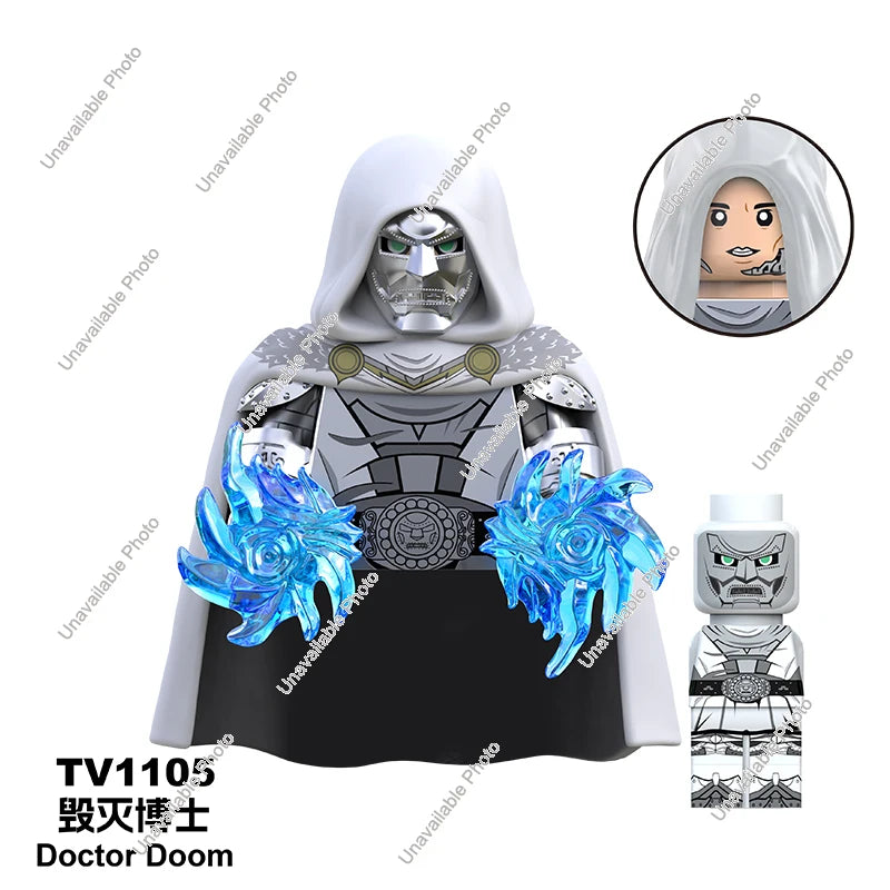 Hot Toys Mini Building Blocks Superhero Figures - Fun for All Ages