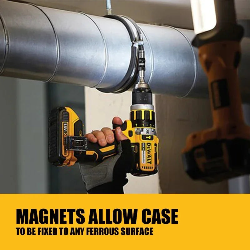DEWALT Extreme Impact Pivoting Bit Holder & Screwdriver Set - 10 pcs