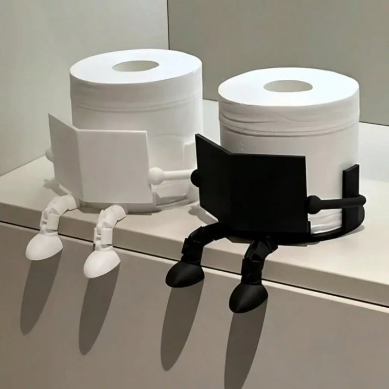 Creative 3D Printed Toilet Paper Holder - Fun Bathroom Decor