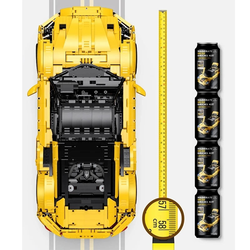 Rastar 93500 MC20 Super Sports Car Model - Remote Control Building Set