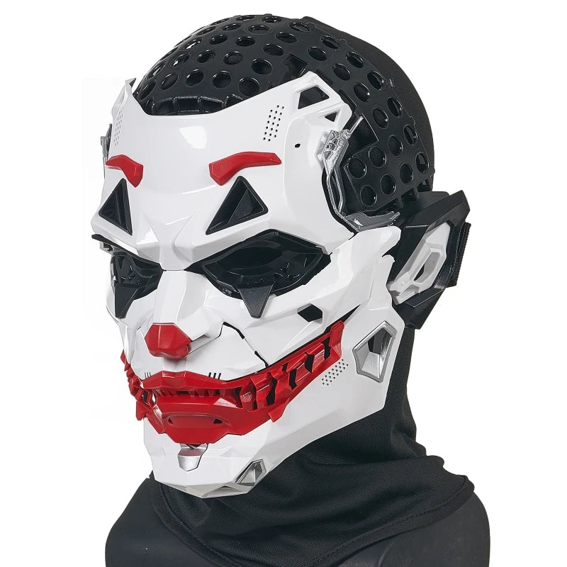 JAUPTO Futuristic Joker Mask - Perfect for Cosplay & Halloween