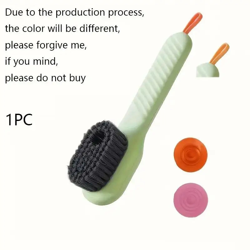 Ergonomic Multi-Surface Liquid Shoe Brush for Effortless Cleaning