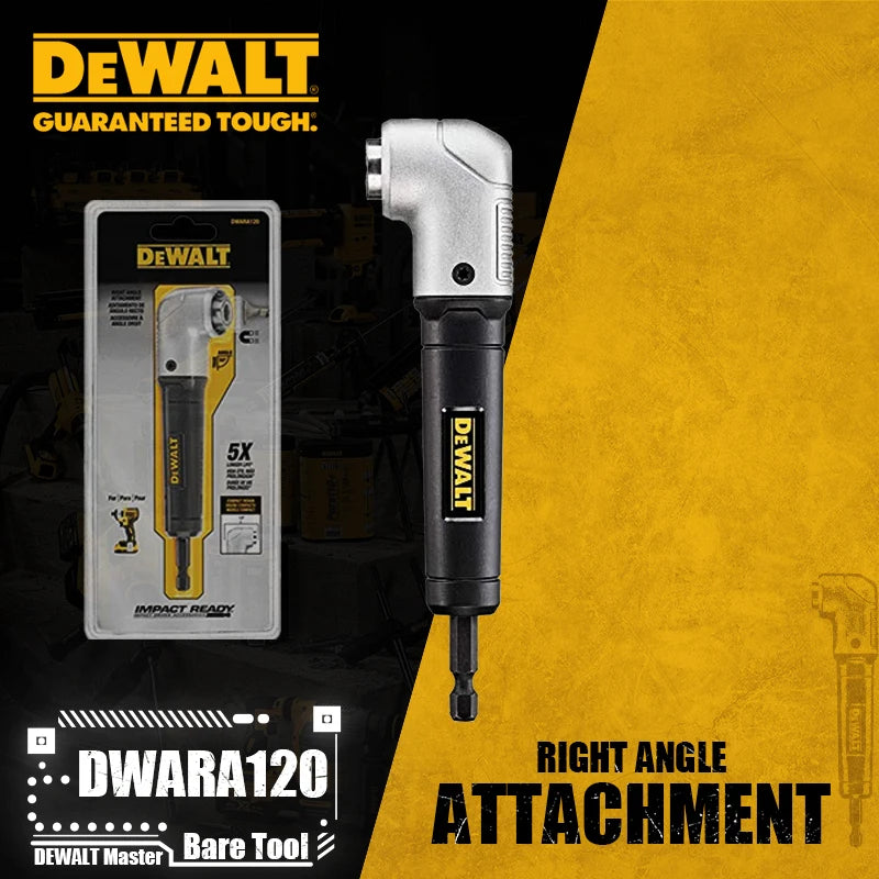 DEWALT Right Angle Attachment & Screwdriver Bits Set | Impact Ready