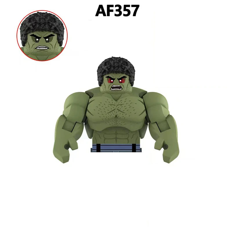Assemble Movable Mini Bricks Lizard Rhino Action Figure Toy