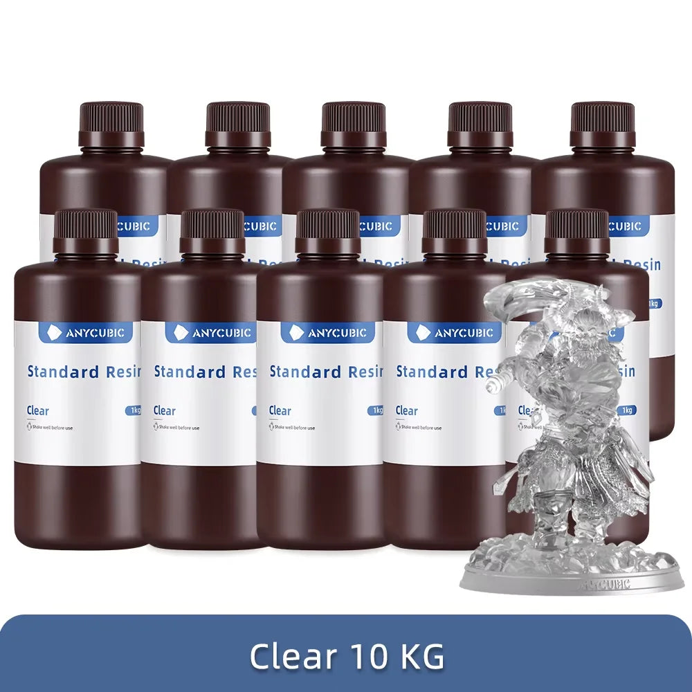 ANYCUBIC 405nm UV Resin for 3D Printing - High Precision & Fast Curing
