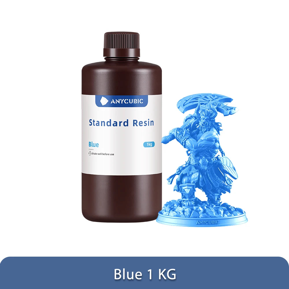 ANYCUBIC 405nm UV Resin for 3D Printing - High Precision & Fast Curing