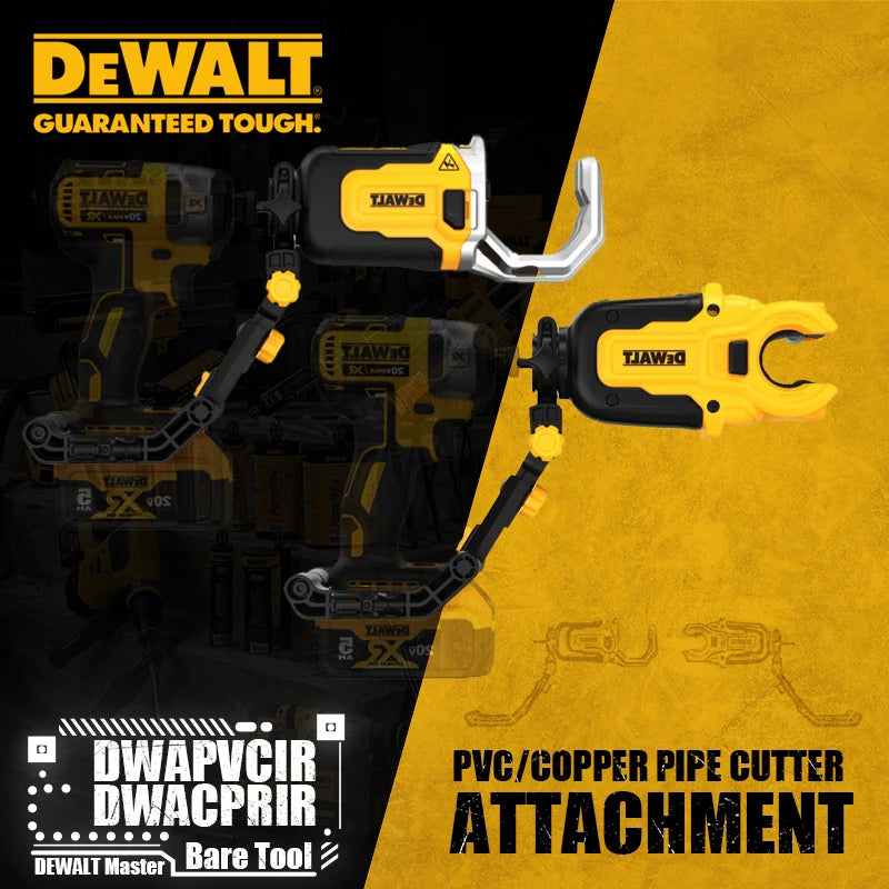 DEWALT IMPACT CONNECT™ Pipe Cutter Attachments for PVC & Copper