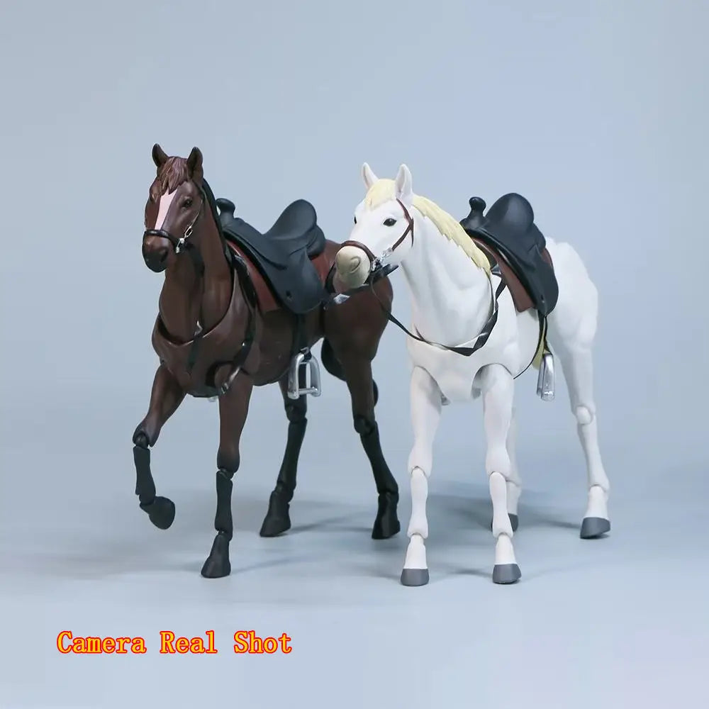 Movable Horse Figure 1/12 Scale - Ideal for Collectors & Kids
