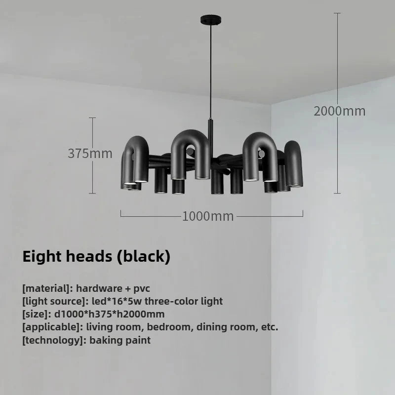 Modern U-Shaped Pendant Light – Stylish Fixture for Any Room