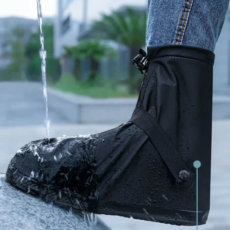 Waterproof Anti-Slip Reusable Boot Covers for Rain & Snow Protection