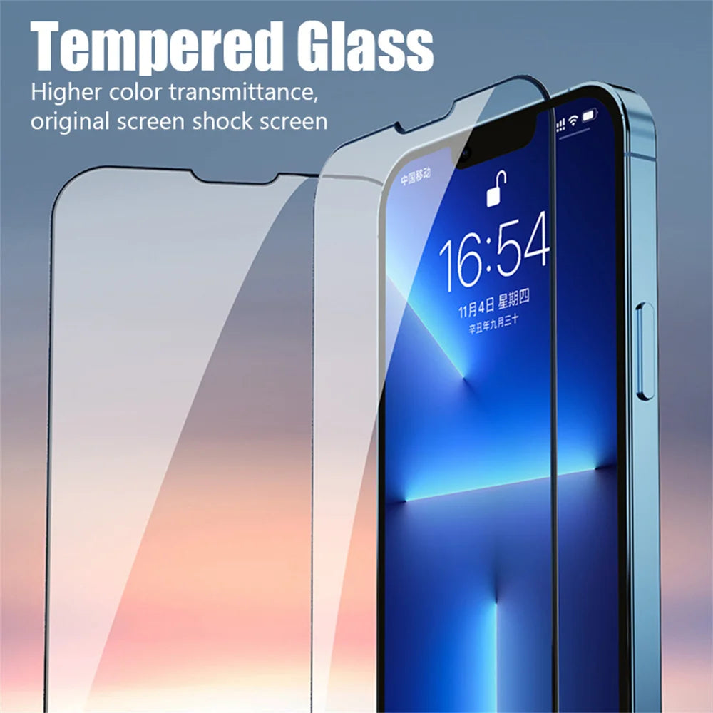Premium Tempered Glass Screen Protector for iPhone 11-17 Models