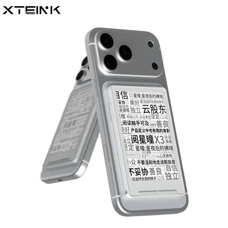 XTEINK X3 Portable E-Book Reader - Lightweight 16GB E-Ink Display