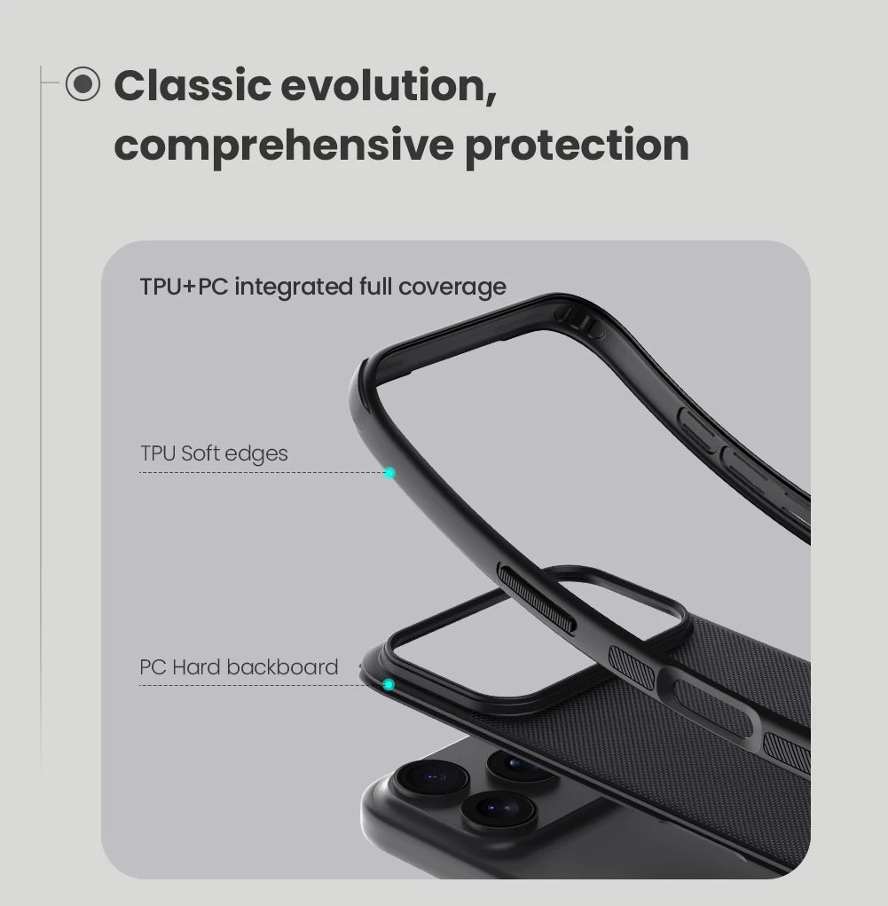 Nillkin Super Frosted Shield Pro Case for iPhone 17 & 16 Series